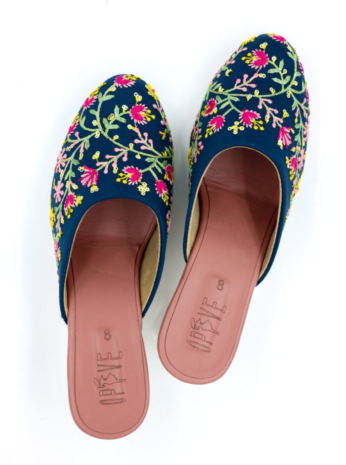 Blush Petal Embroidered Mules 🌸💫 - Image 5