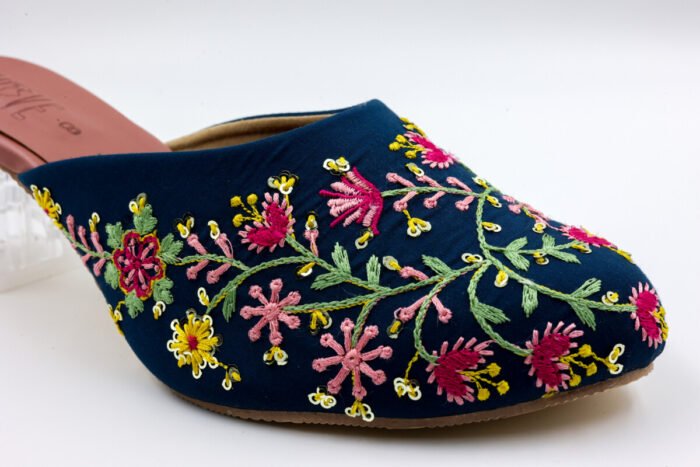 Blush Petal Embroidered Mules 🌸💫 - Image 2