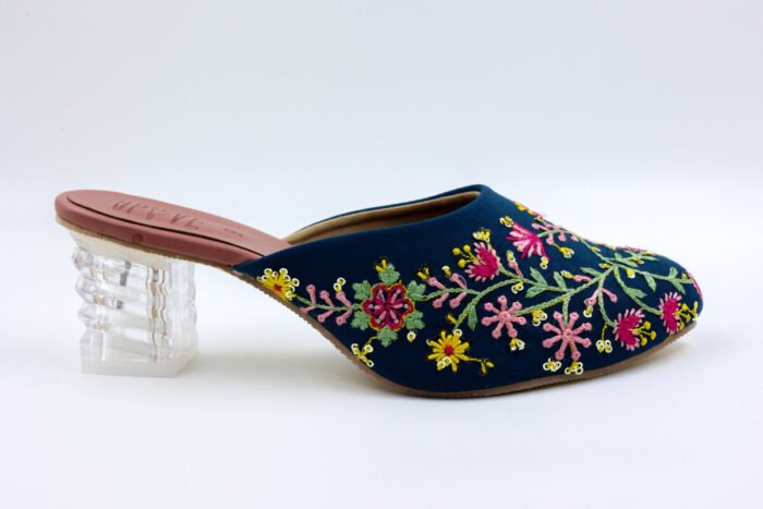 Blush Petal Embroidered Mules 🌸💫 - Image 4