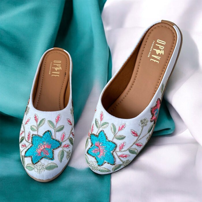 Botanical Bliss Handcrafted Mules 🌿