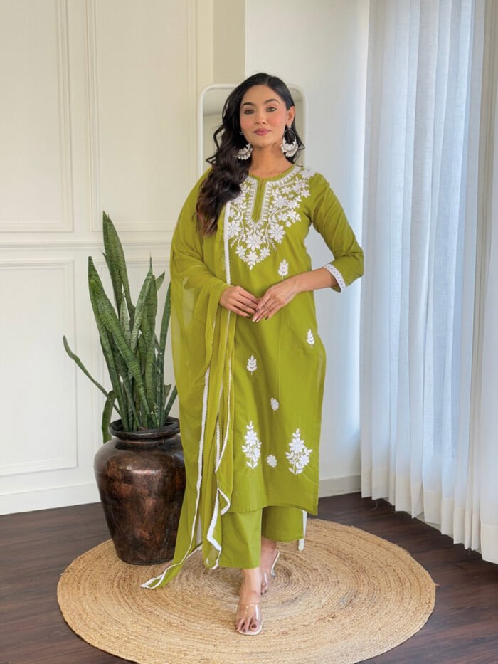 Liril Handwork Cotton Suit