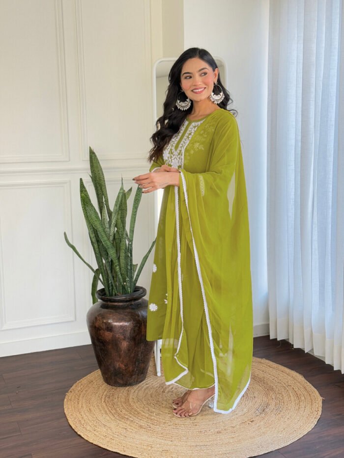 Liril Handwork Cotton Suit - Image 5